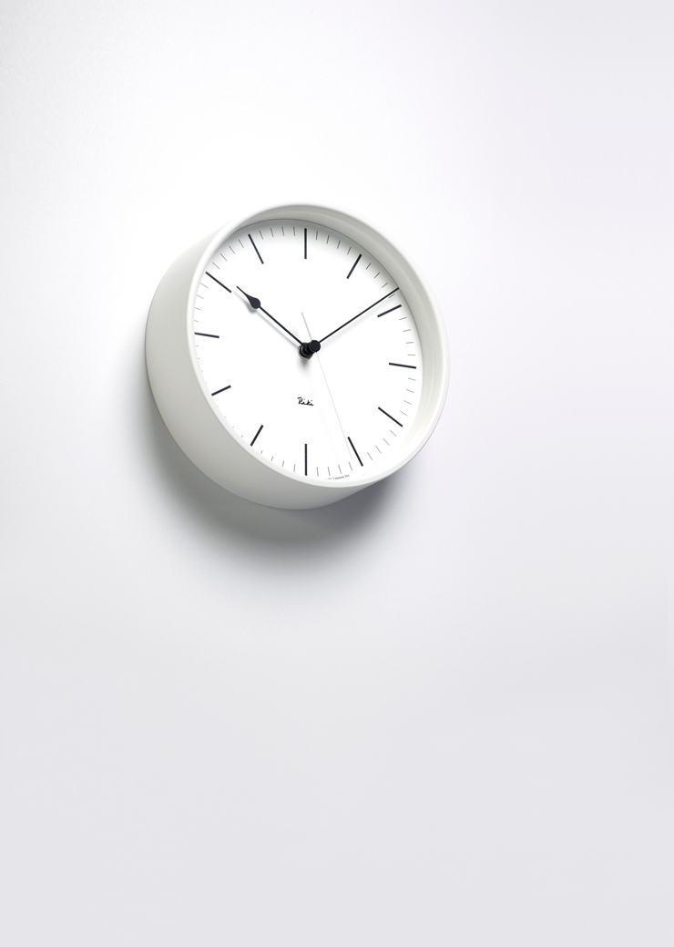 RIKI STEEL CLOCK リキ スチール クロック - DESIGN OBJECTS 