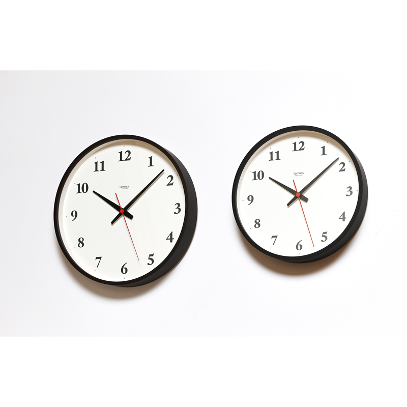0円 4周年記念イベントが Lemnos Plywood clock 電波時計 ナチュラル LC05-01W NT